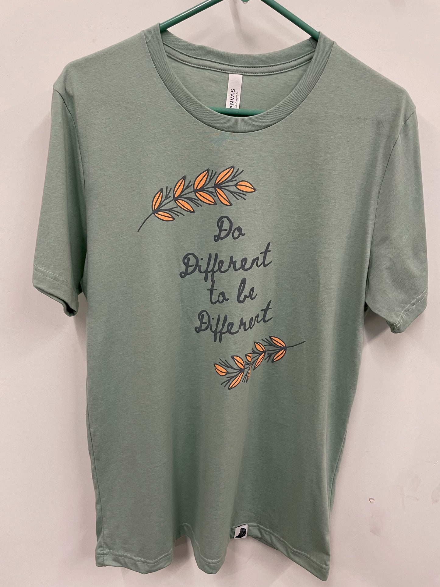 Do Different to Be Different Pastel Green T-Shirt